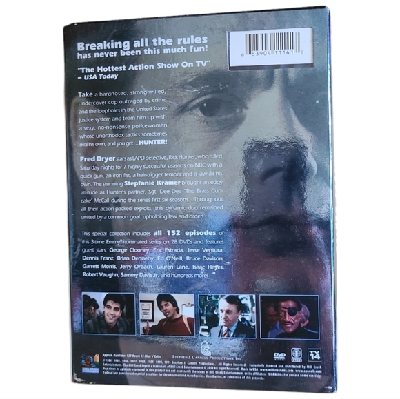 DVD 📀 Hunter - The Complete Series All Seven Seasons - 28 Disc Set - 152 epis. - Picture 2 of 3